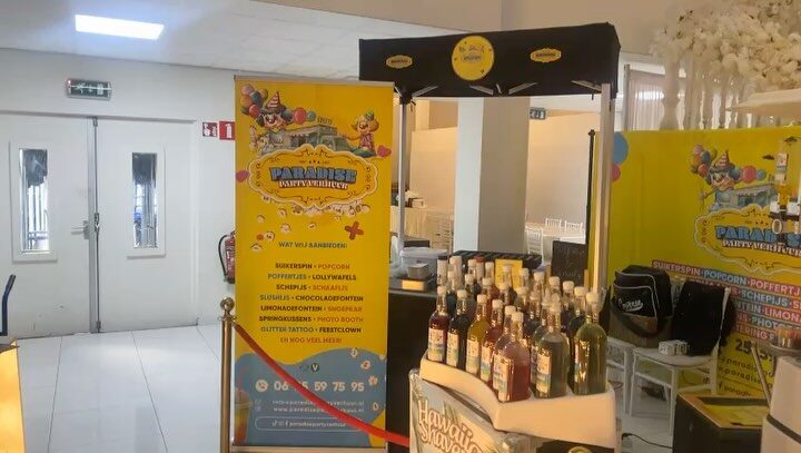 Instagram post from paradisepartyverhuur. This post is in position 2.